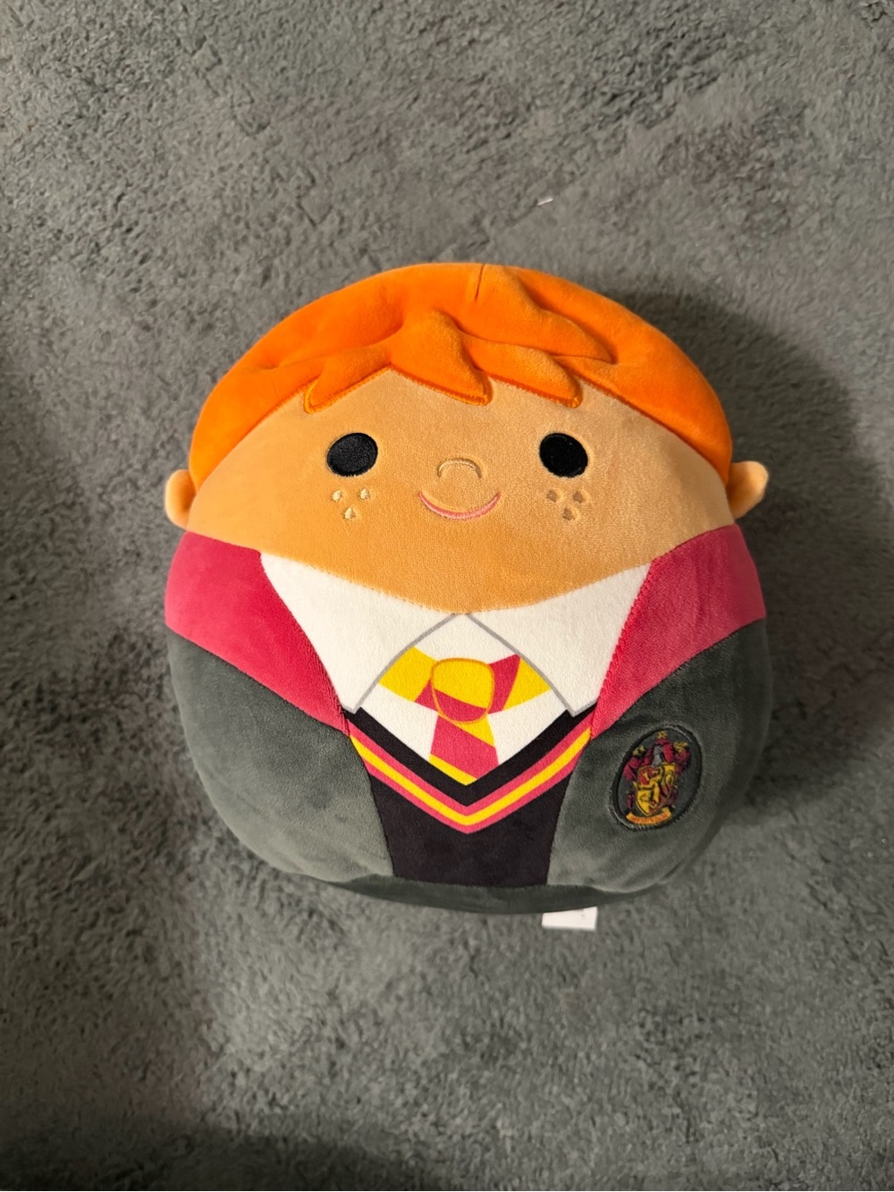 Harry Potter Gryffindor Ron Squishmallow Orange, Red, Gray